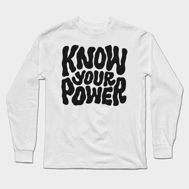 power Long Sleeve T-Shirt by ORIGINALONE